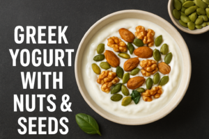 Greek Yogurt with nuts and seed