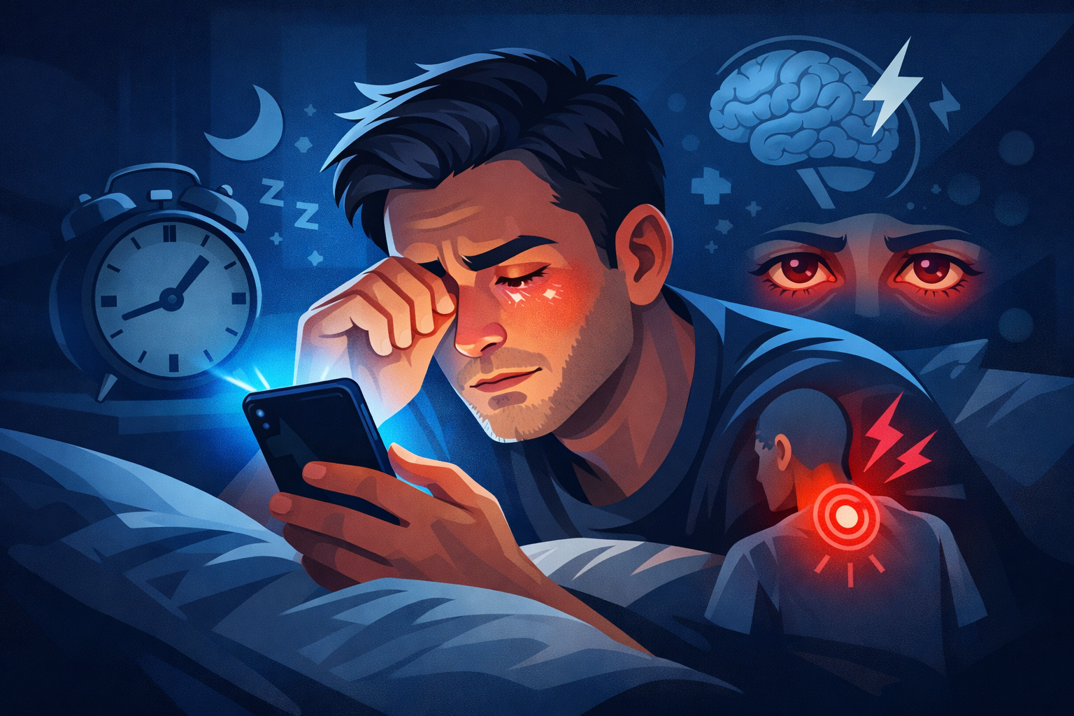 मोबाइल स्क्रीन टाइम से आंखों में थकान, नींद की कमी और मानसिक स्वास्थ्य पर पड़ता नकारात्मक असर