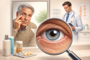 Aankhon ke aas paas safed ring corneal arcus high cholesterol ka lakshan